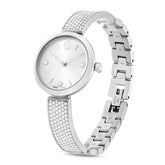Illumina watch, Swiss Made, Metal bracelet, Silver tone, Stainless steel
